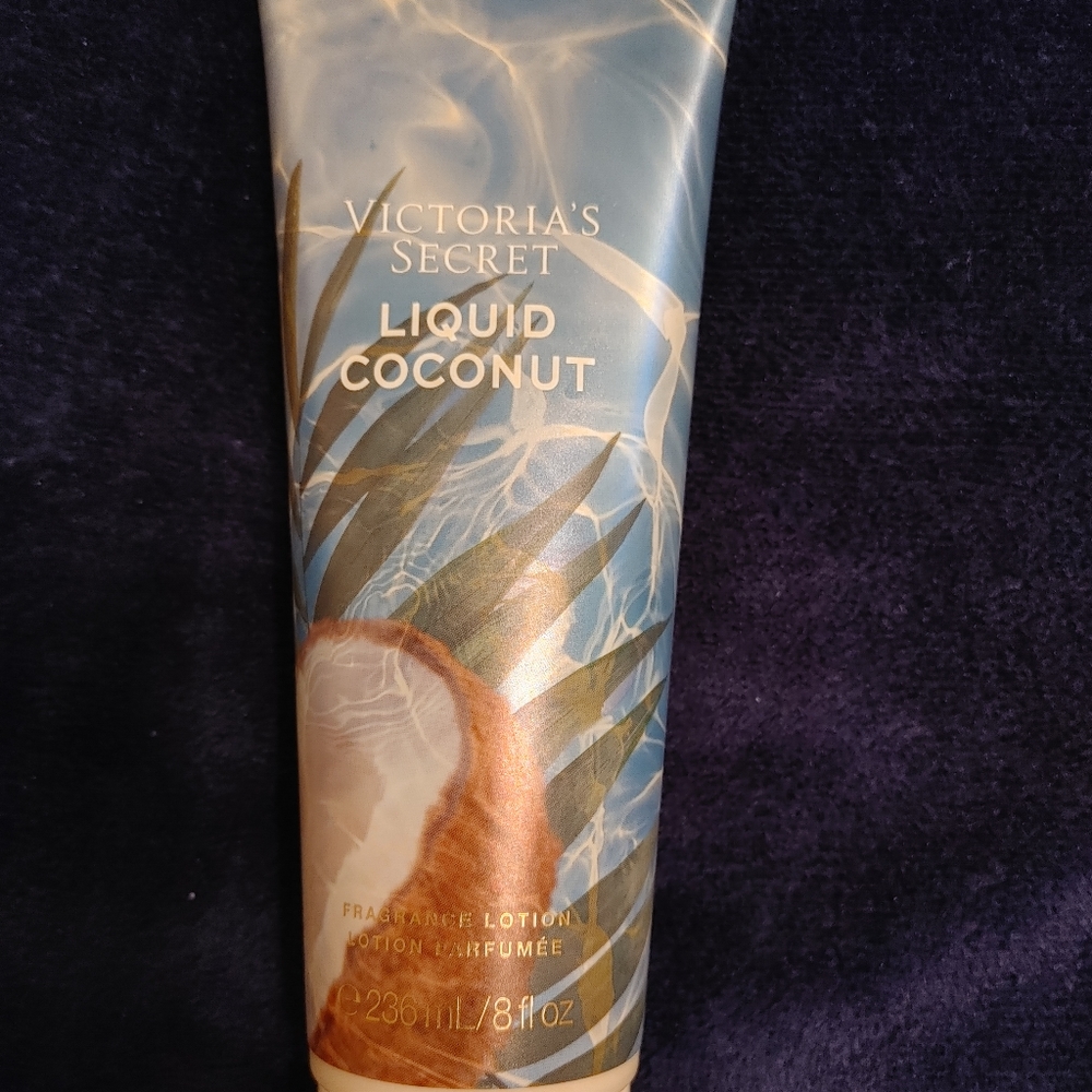 Victoria's Secret Liquid Coconut lotion.